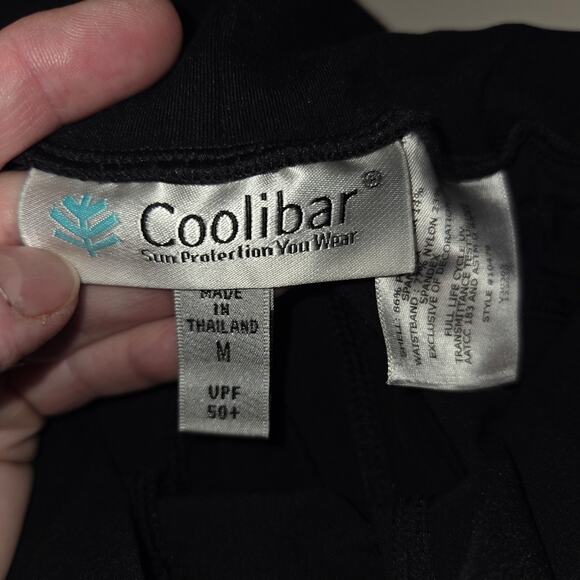 Coolibar Motio Joggers UPF 50+, Black, Sz Medium - Picture 5 of 8